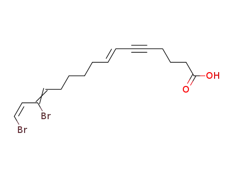 14,16-dibromohexadeca-7,13,15-trien-5-ynoic acid