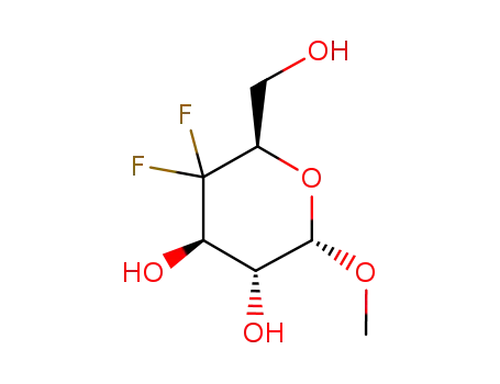 alpha-D-xylo-Hexopyranoside, methyl 4-deoxy-4,4-difluoro- (9CI)
