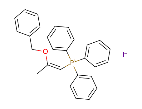 ((Z)-2-Benzyloxy-propenyl)-triphenyl-phosphonium; iodide