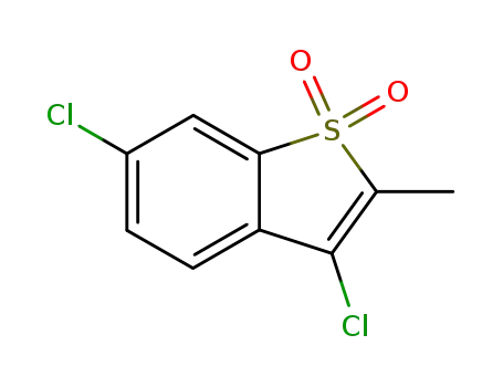 3,6-디클로로-2-메틸-1-벤조티오펜 1,1-디옥사이드