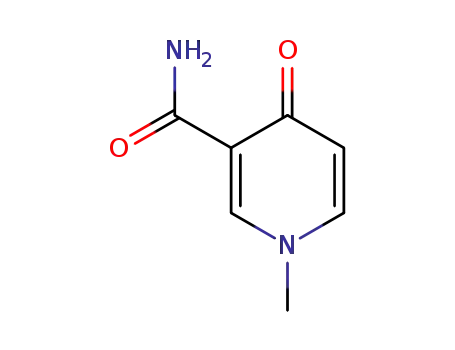 Molecular Structure of 769-49-3 (1-methyl-4-oxo-pyridine-3-carboxamide)