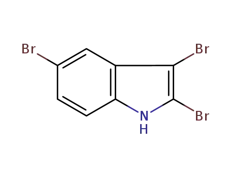 Molecular Structure of 918529-97-2 (1H-Indole, 2,3,5-tribromo-)