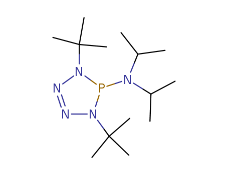 5H-Tetrazaphosphol-5-amine,1,4-bis(1,1-dimethylethyl)-1,4-dihydro-N,N-bis(1-methylethyl)- cas  65392-64-5