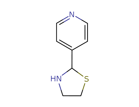 4-(1,3-Thiazolan-2-yl)pyridine 700-92-5