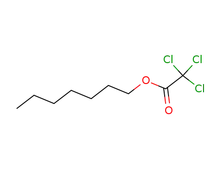 Molecular Structure of 65611-31-6 (TRICHLOROACETIC ACID HEPTYL ESTER(C7))