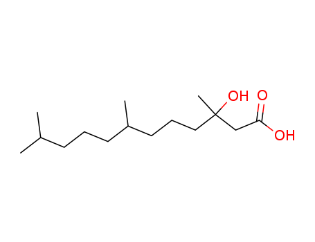 Dodecanoic acid,3-hydroxy-3,7,11-trimethyl-(7007-81-0)