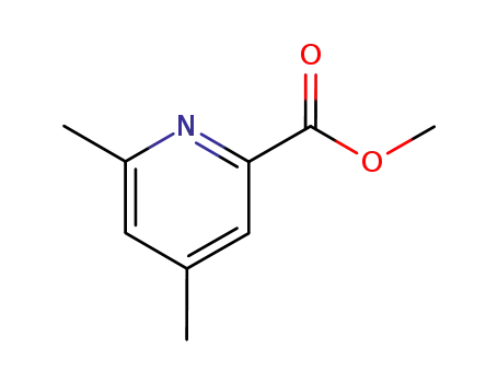 Molecular Structure of 69971-38-6 (METHYL 4,6-DIMETHYLPYRIDINE-2-CARBOXYLATE)