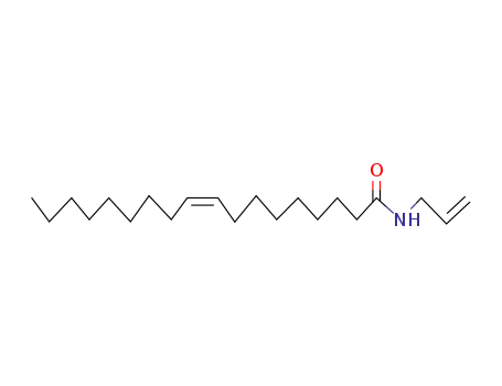 Molecular Structure of 65808-54-0 (N-(prop-2-en-1-yl)octadec-9-enamide)