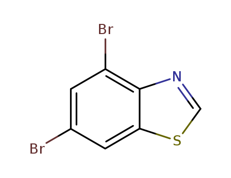 4,6-Dibromobenzothiazole