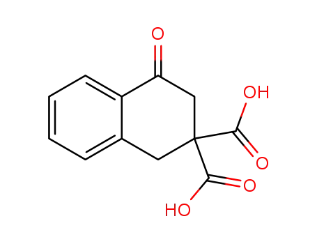 3,4-dihydro-4-oxo-2,2(1H)-naphthalenedicarboxylic acid