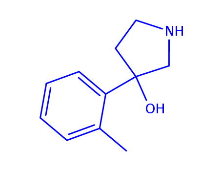 3-(2-methylphenyl)pyrrolidin-3-ol x1HCl