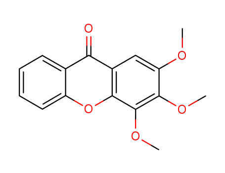 9H-Xanthen-9-one,2,3,4-trimethoxy-