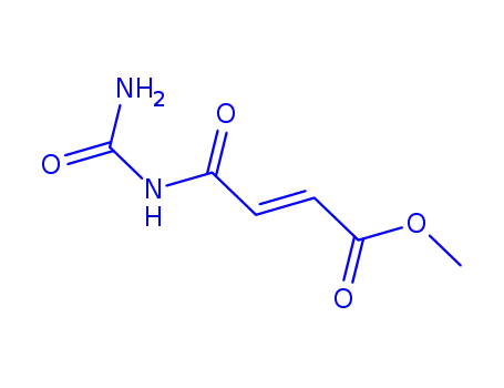 N-Carbamoyl-fumarsaeure-methylester-amid