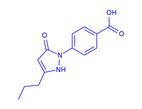 4-(5-oxo-3-propyl-2,5-dihydro-1H-pyrazol-1-yl)benzoic acid(SALTDATA: FREE)