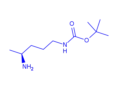 카르밤산, (4-아미노펜틸)-, 1,1-디메틸에틸 에스테르(9CI)
