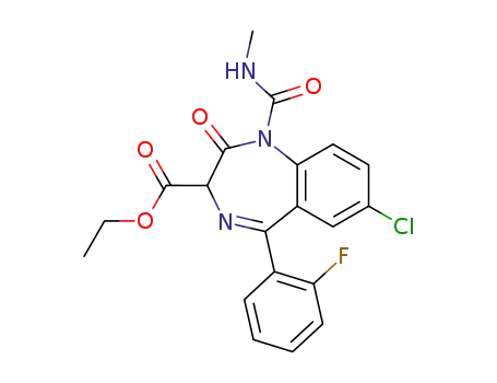 Ethyl carfluzepate