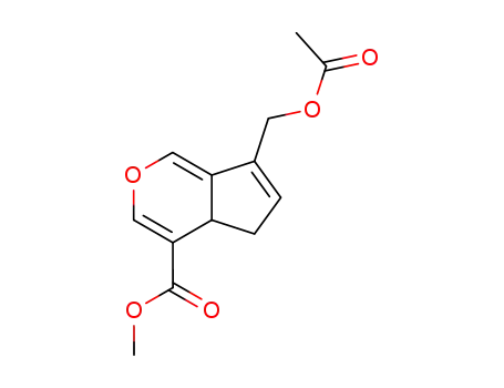 Cyclopenta[c]pyran-4-carboxylic acid,
7-[(acetyloxy)methyl]-4a,5-dihydro-, methyl ester
