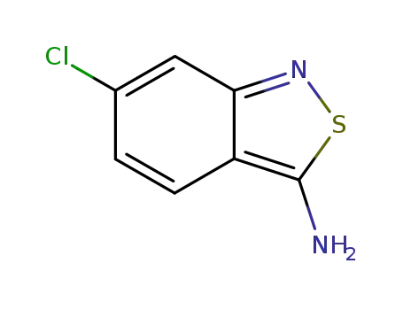 Molecular Structure of 700-86-7 (6-chloro-2,1-benzisothiazol-3-amine)