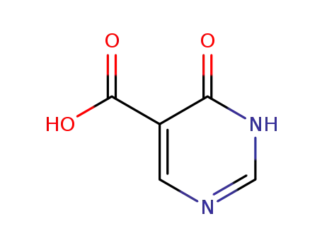 Molecular Structure of 65754-04-3 (5-Pyrimidinecarboxylic acid, 1,4-dihydro-4-oxo- (9CI))