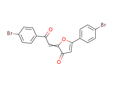 3(2H)-FURANONE,5-(4-BROMOPHENYL)-2-(2-(4-BROMOPHENYL)-2-OXOETHYLIDENE )-