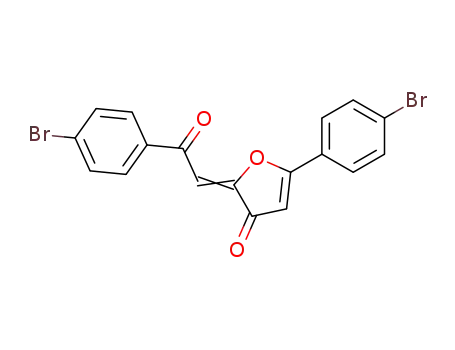 Molecular Structure of 70591-12-7 (3(2H)-Furanone, 5-(4-bromophenyl)-2-(2-(4-bromophenyl)-2-oxoethylidene )-)