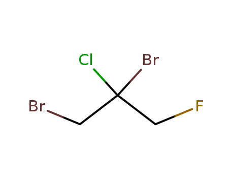2-Chloro-1,2-dibromo-3-fluoropropane