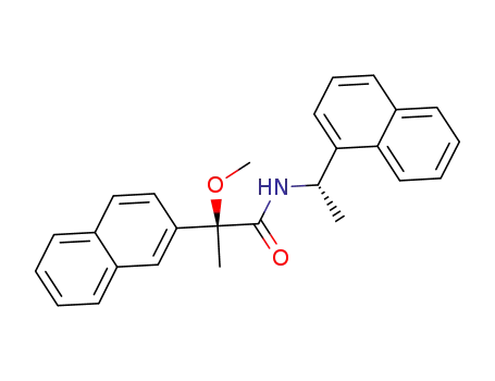 (S)-2-methoxy-2-(2-naphthyl)-N-[(S)-1-(1-naphthyl)ethyl]propanamide