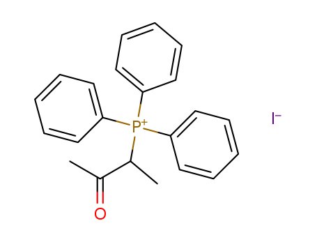 Phosphonium, (1-methyl-2-oxopropyl)triphenyl-,iodide (1:1)