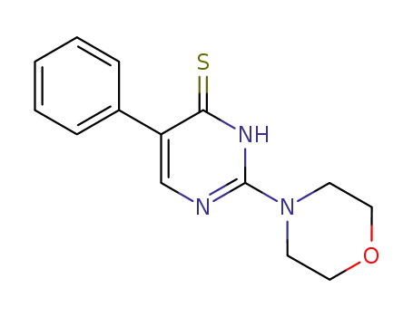 2-(Morpholin-4-yl)-5-phenylpyrimidine-4-thiol