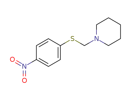 1-[(4-Nitrophenyl)sulfanylmethyl]piperidine