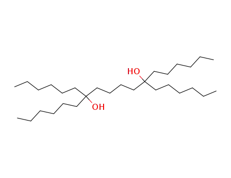 Molecular Structure of 72936-20-0 (7,12-dihexyl-octadecane-7,12-diol)