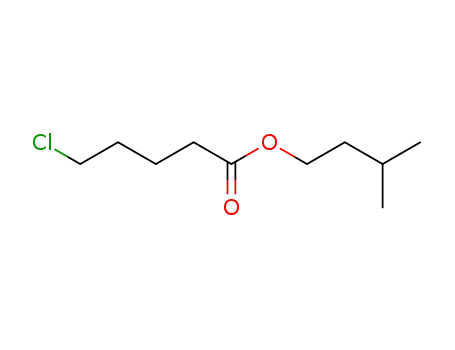 Molecular Structure of 70543-40-7 (Isopentyl 5-chloropentanoate)