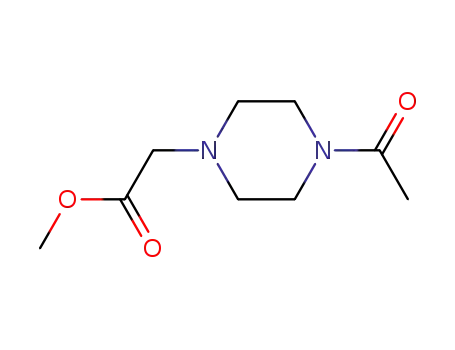 (4-Acetyl-piperazine-1-yl)-acetic acid methyl ester