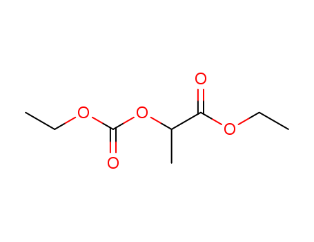 Propanoic acid,2-[(ethoxycarbonyl)oxy]-, ethyl ester cas  6628-64-4