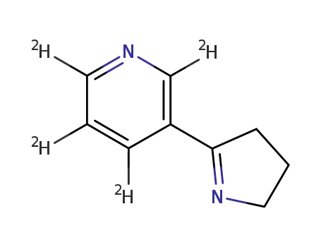 Molecular Structure of 66148-17-2 (MYOSMINE-2,4,5,6-D4)