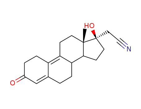 Molecular Structure of 65928-58-7 (Dienogestrel)