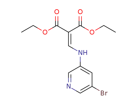 Propanedioic acid, [[(5-bromo-3-pyridinyl)amino]methylene]-, diethyl
ester