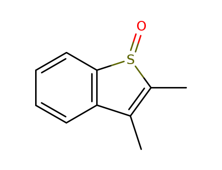 Molecular Structure of 70445-88-4 (2,3-Dimethylbenzothiophene sulfoxide)