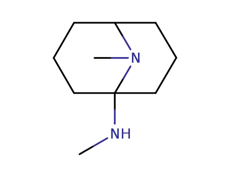 Molecular Structure of 63989-32-2 (9-Azabicyclo[3.3.1]nonan-1-amine, N,9-dimethyl-)