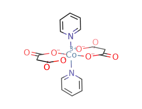 trans-bis(pyridine)bis(malonato)cobaltate(III)