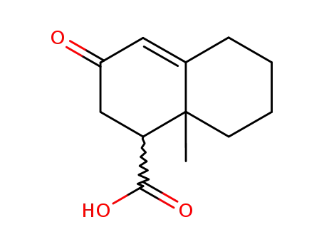 4,4a,5,6,7,8-hexahydro-4a-methyl-4-carboxy-2(3H)-naphthalenone