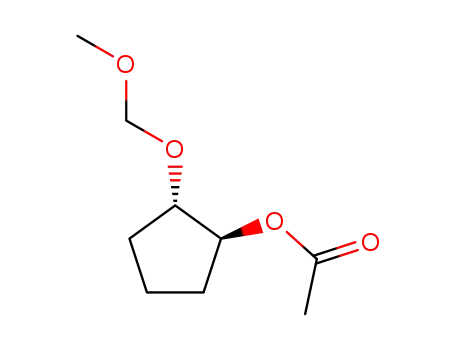 Acetic acid (1S,2S)-2-methoxymethoxy-cyclopentyl ester