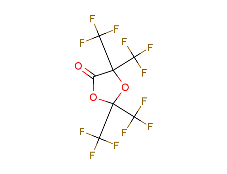 2,2,5,5-tetrakis(trifluoromethyl)-1,3-dioxolan-4-one