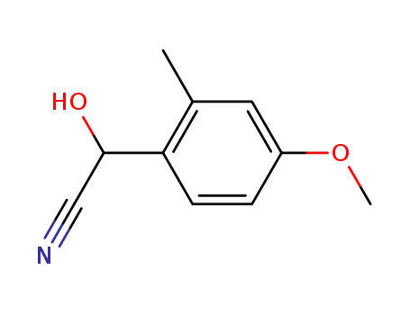 4-methoxy-2-methyl-mandelonitrile