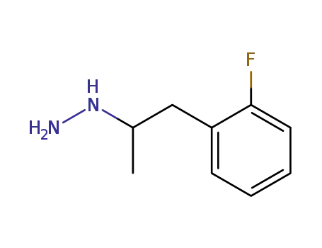 Molecular Structure of 704-72-3 (o-F-C6H4CH2CH(Me)NHNH2)