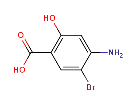 4-amino-5-bromo-2-hydroxybenzoic acid