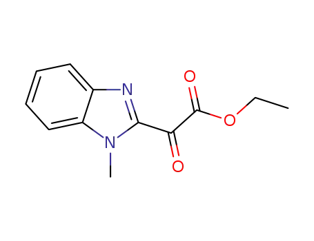 에틸 2-(1-메틸벤즈이미다졸-2-일)-2-옥소아세테이트
