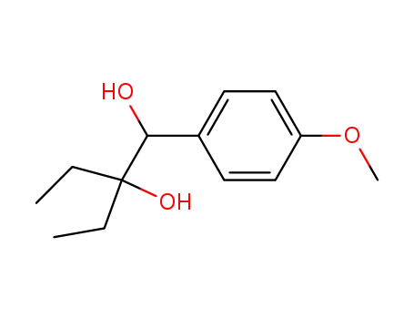 2-ethyl-1-(4-methoxy-phenyl)-butane-1,2-diol
