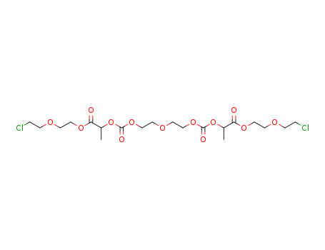 3,5,8,11,13-Pentaoxapentadecanedioicacid, 2,14-dimethyl-4,12-dioxo-, 1,15-bis[2-(2-chloroethoxy)ethyl] ester cas  6628-70-2