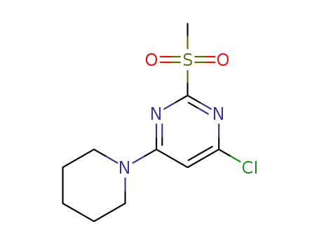 4-chloro-2-(methylsulfonyl)-6-(piperidin-1-yl)pyrimidine